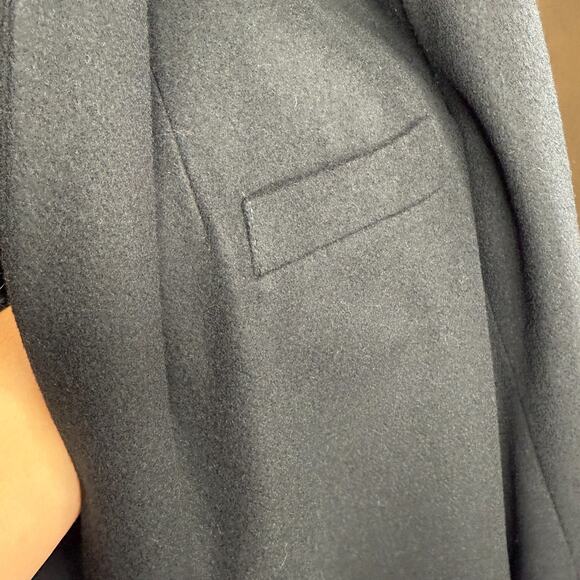 Dumas Cashmere Blend Black Blazer Women’s 14 NWT Made in USA Wool Jacket 80s - Picture 4 of 14